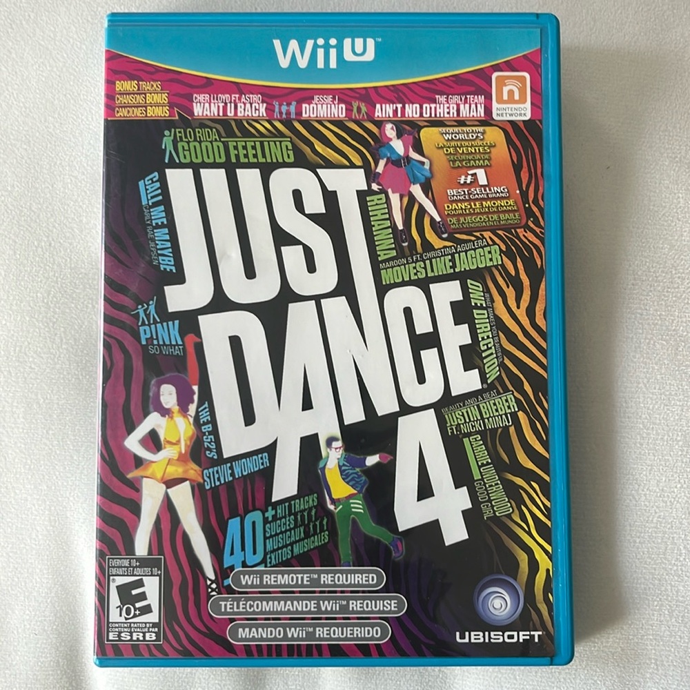 Wii U - Just Dance 4 - Nintendo - rated E